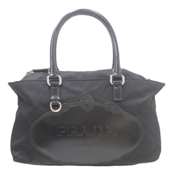 PRADA Logo Jacquard Handbag