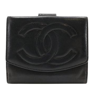 CHANEL Logo CC Wallet