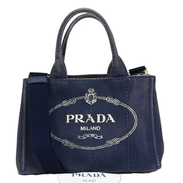 PRADA Canapa Handbag