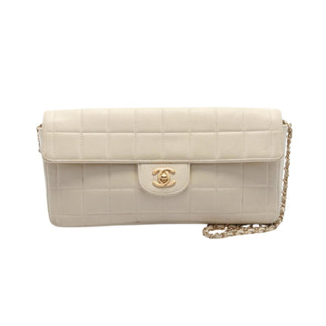 CHANEL Chocolate bar Shoulder Bag