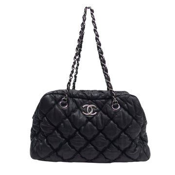 CHANEL Bubble Quilt Shoulder Bag