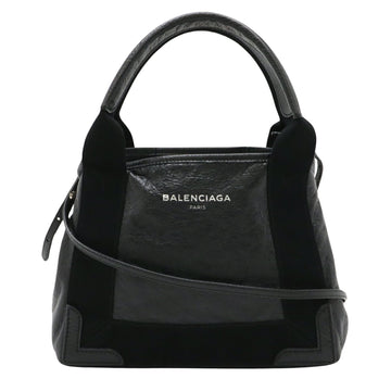 BALENCIAGA Navy Cabas Tote