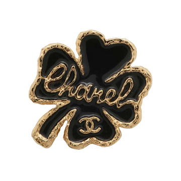 CHANEL Clover Brooch