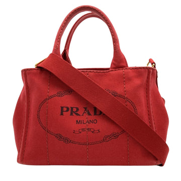 PRADA Canapa Handbag