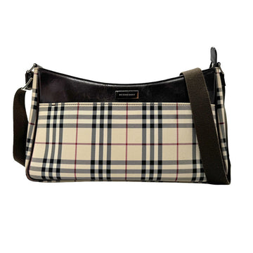 BURBERRY Nova Check Shoulder Bag