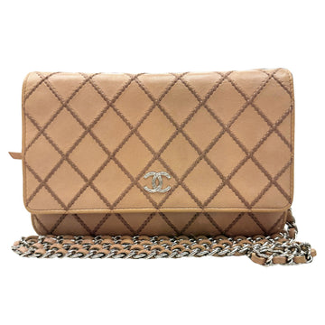 CHANEL Wild stitch Shoulder Bag