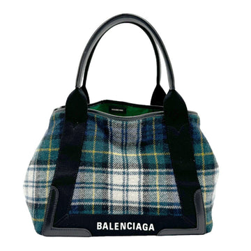 BALENCIAGA Navy Cabas Tote