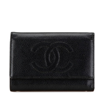 CHANEL Logo CC Wallet