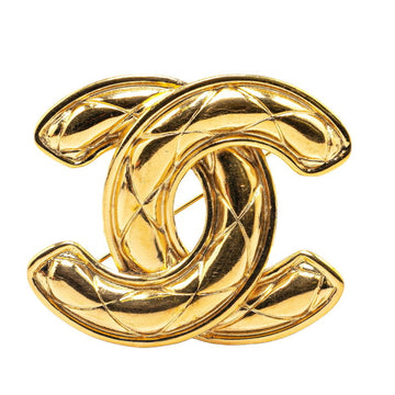 CHANEL Logo CC Brooch