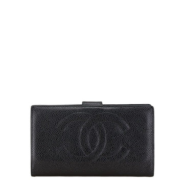 CHANEL Logo CC Wallet