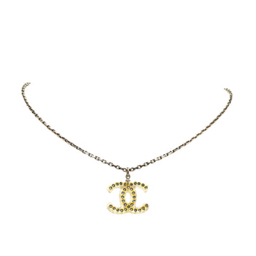 CHANEL Logo CC Necklace