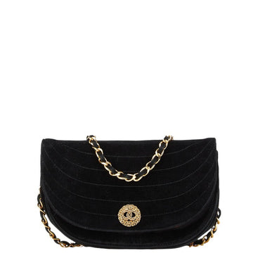 CHANEL Half moon Shoulder Bag