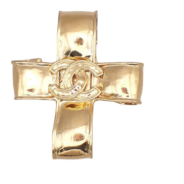 CHANEL Cross Brooch