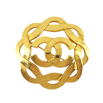 CHANEL Logo CC Brooch