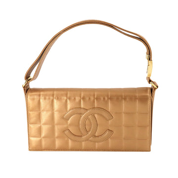 CHANEL Chocolate bar Shoulder Bag