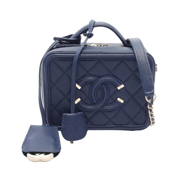 CHANEL CC Filigree Shoulder Bag