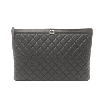 CHANEL Matelasse Pouch Clutch Bag