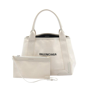 BALENCIAGA Navy Cabas Tote