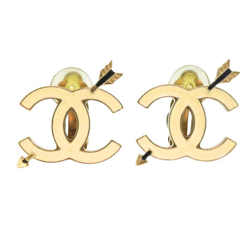 CHANEL Logo CC Earrings