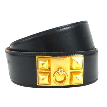 HERMES Collier de chien Belts