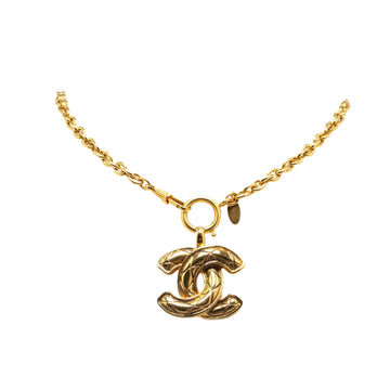 CHANEL Logo CC Necklace