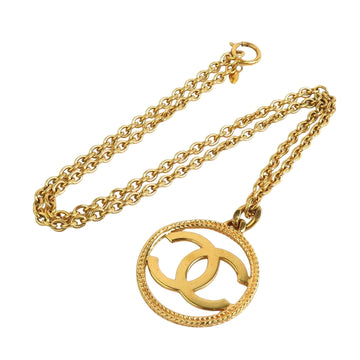 CHANEL Logo CC Necklace