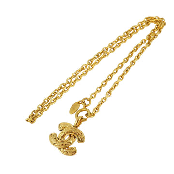 CHANEL Logo CC Necklace