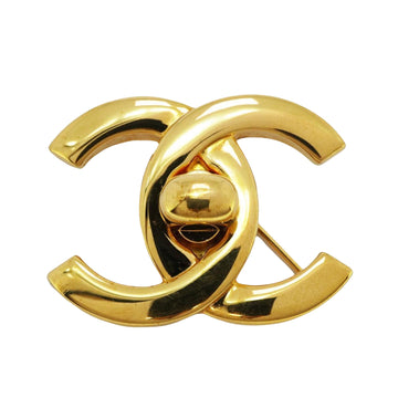 CHANEL Logo CC Brooch