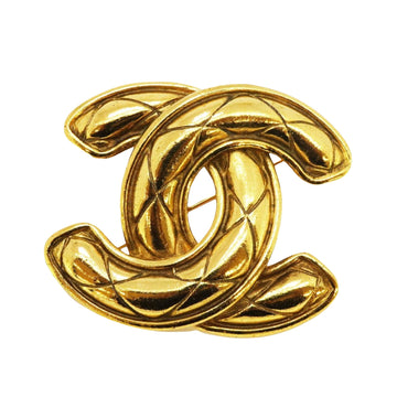 CHANEL Logo CC Brooch