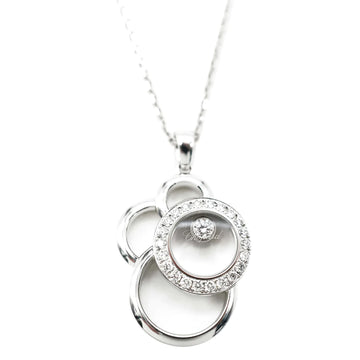 CHOPARD Happy Diamonds Pendant in 18KT White Gold 0.39 CTW