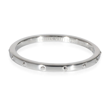 LOUIS VUITTON Emprise Ring in 18k White Gold