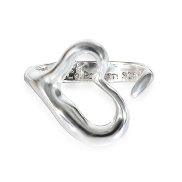 TIFFANY & CO. Elsa Peretti Open Heart Ring in Sterling Silver