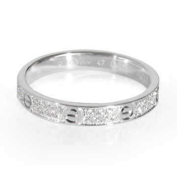 CARTIER Love Wedding Band, Small Model [White Gold]
