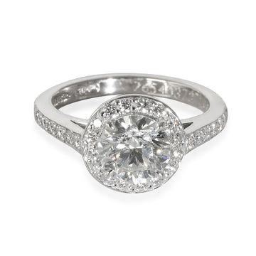 TIFFANY & CO. Legacy Engagement Ring in Platinum H VVS2 1.25 CTW