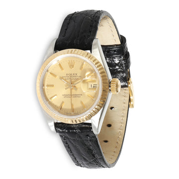 ROLEX Datejust 69173 Women's Watch in 18K Stainless Steel & Yellow Gold