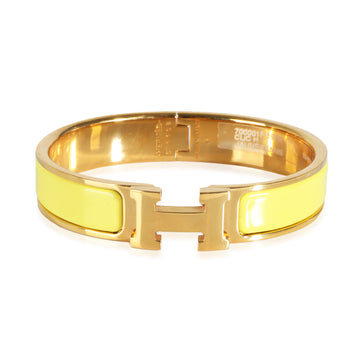 HERMES Clic H Bracelet in Gold Plated