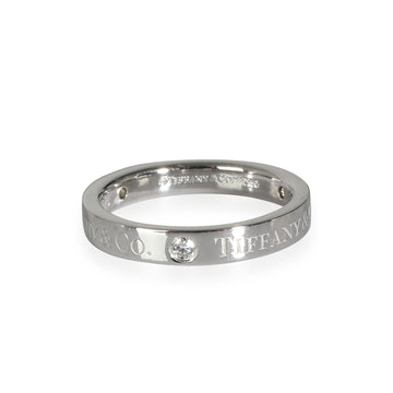 TIFFANY & CO. 3mm Band in Platinum 0.03 CTW