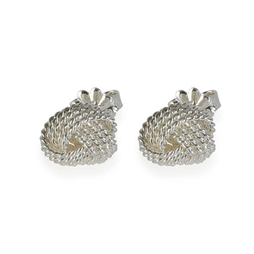 TIFFANY & CO. Rope Knot Earrings in Sterling Silver
