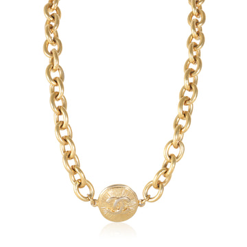 CHANEL Vintage Fashion Necklace in Gold Plated
