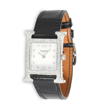 HERMES Heure H HH1.239 Women's Watch in Stainless Steel