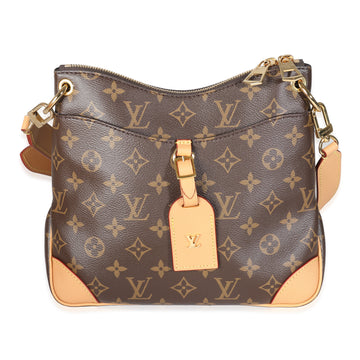 LOUIS VUITTON Natural Monogram Canvas Odeon PM