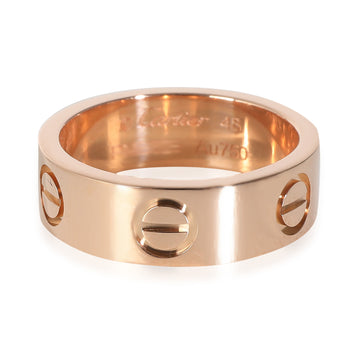 CARTIER Love Ring in 18k Rose Gold