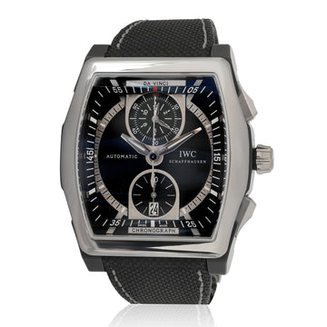 IWC DaVinci Chronograph IW376601 Men's Watch in Ceramic/Titanium