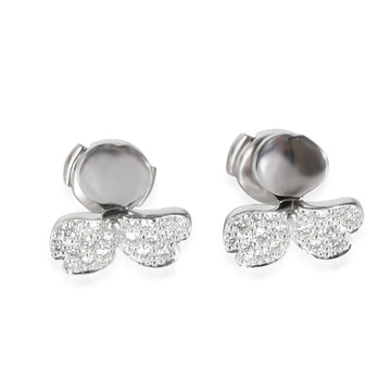 TIFFANY & CO. Paper Flowers Diamond Earrings in Platinum 0.34 CTW