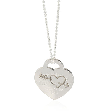TIFFANY & CO. Return To Tiffany Heart & Arrow Necklace in Sterling Silver