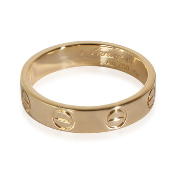 CARTIER Love Band in 18k Yellow Gold