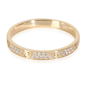 CARTIER Love Band in 18k Rose Gold 0.19 CTW