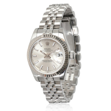 ROLEX Datejust 179174 Women's Watch in 18kt Stainless Steel/White Gold