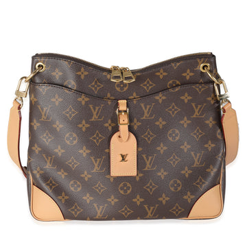 LOUIS VUITTON Natural Monogram Canvas Odeon MM