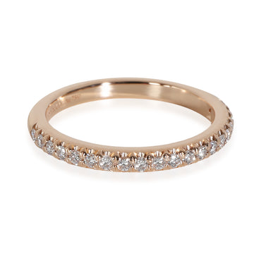 TIFFANY & CO. Soelste Band in 18k Rose Gold 0.17 CTW